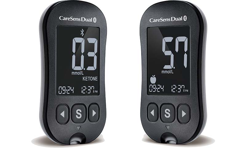 CareSens Dual blood glucose meter