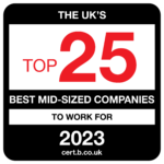 The UKs Top 25 Best Mid-Sized companies to work for 2023